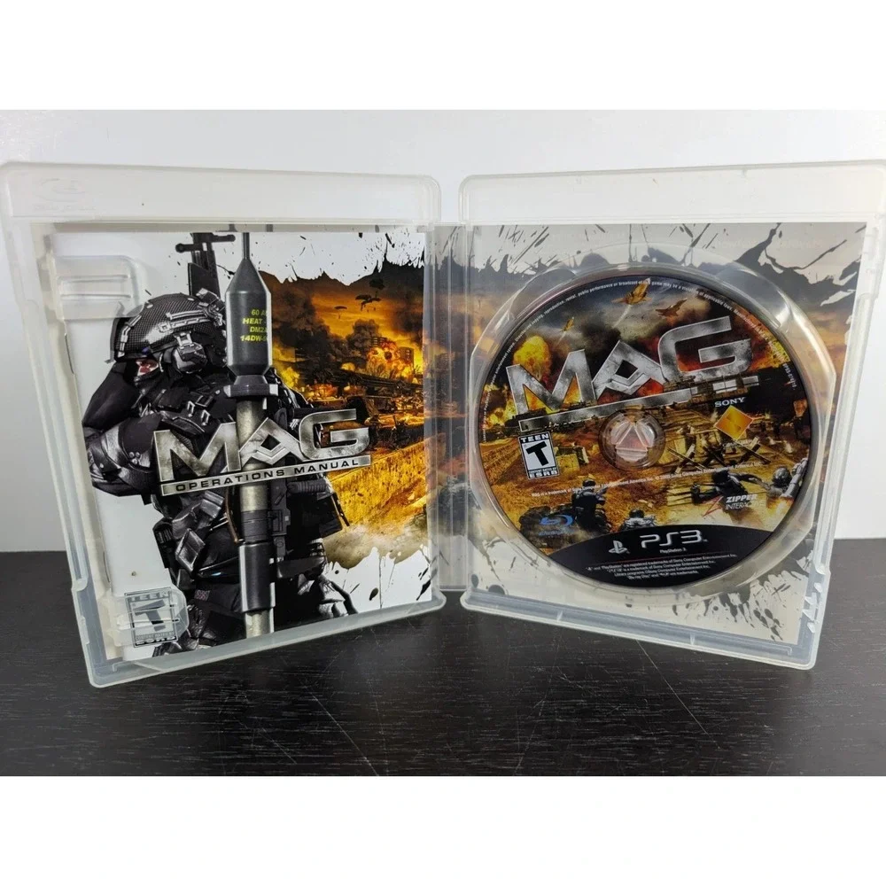MAG (PlayStation 3 PS3) Complete with Manual tested and working great shape